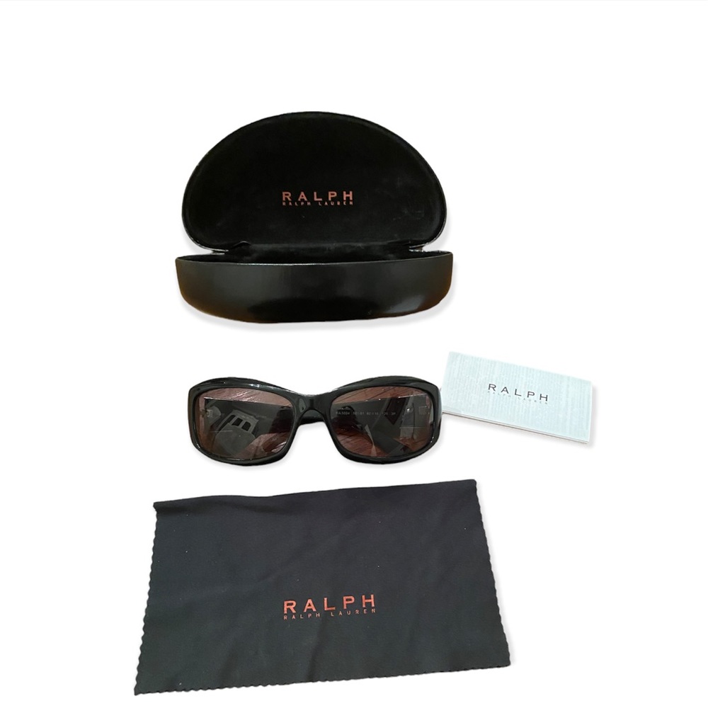 Ralph Lauren black polarized sunglasses